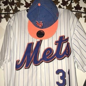 New York Mets Jersey w/ matching Cap